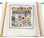 Germany Tea Towel<br> by catstudio